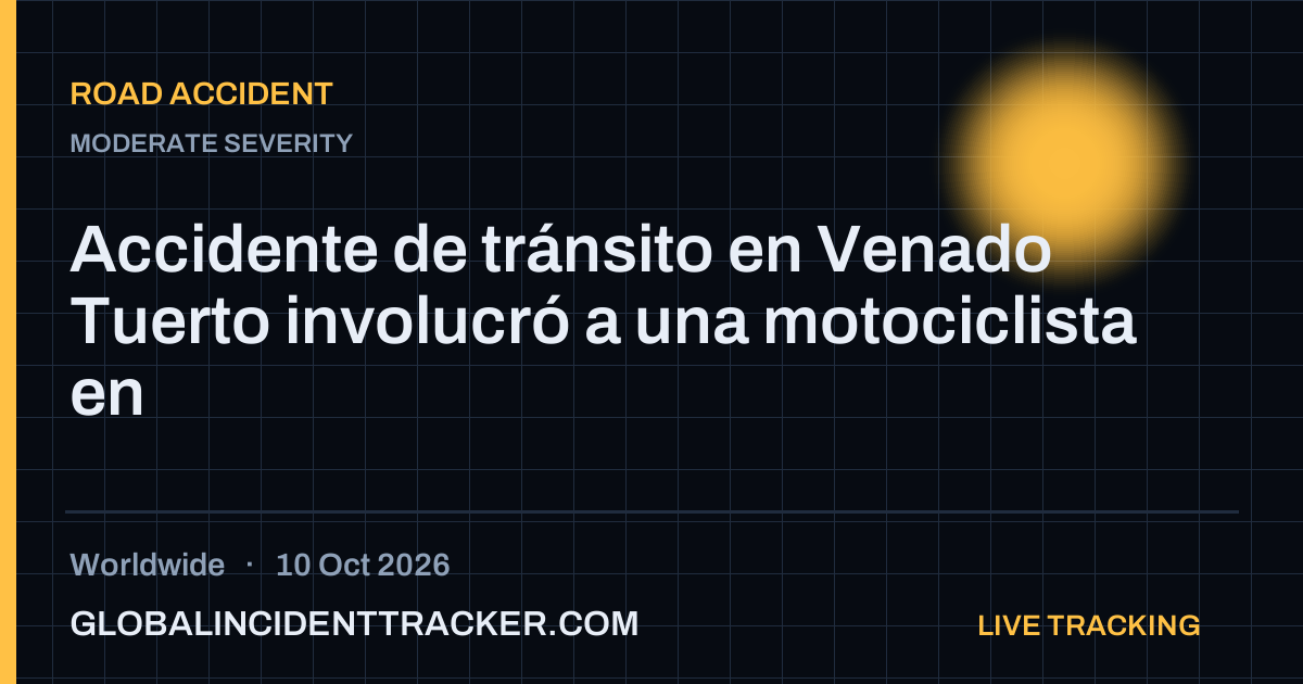 Road Accident incident in worldwide on 10 October 2026 — Global Incident Tracker report card