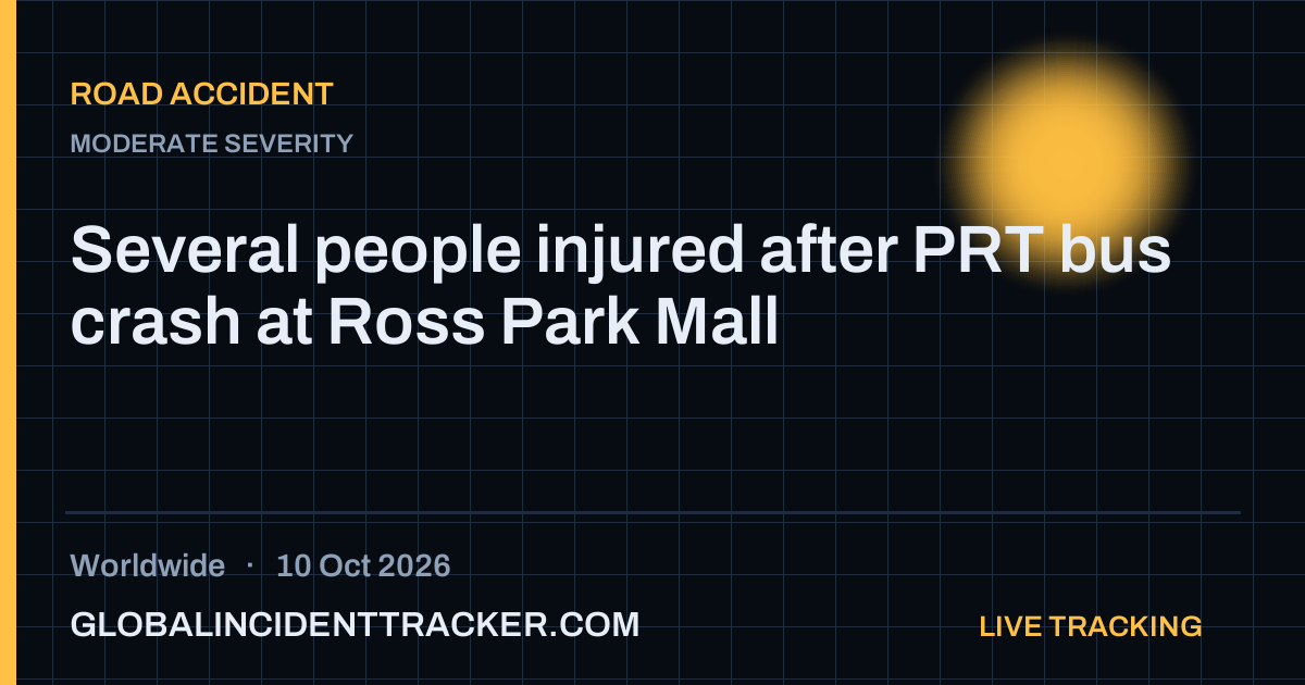 Road Accident incident in worldwide on 10 October 2026 — Global Incident Tracker report card