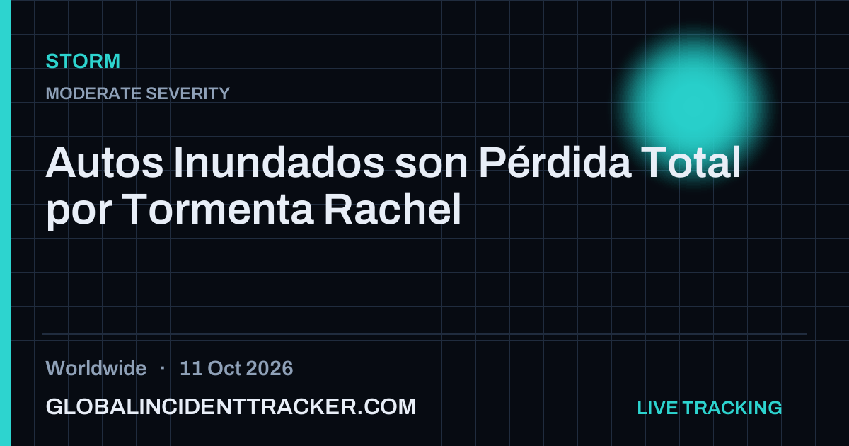 Storm incident in worldwide on 11 October 2026 — Global Incident Tracker report card