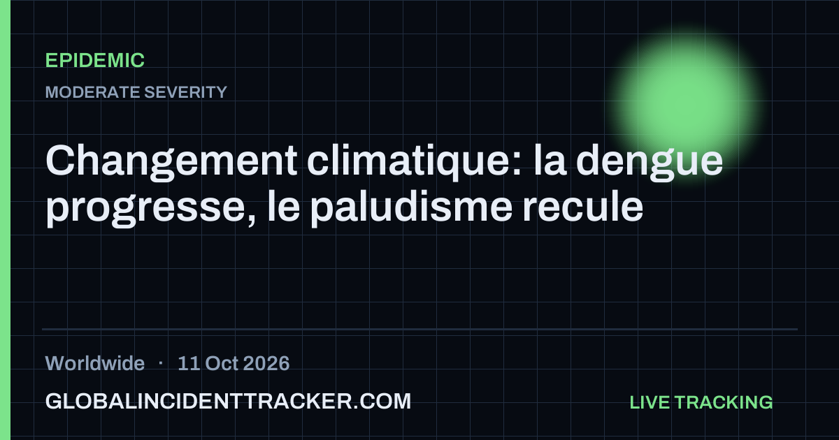 Epidemic incident in worldwide on 11 October 2026 — Global Incident Tracker report card