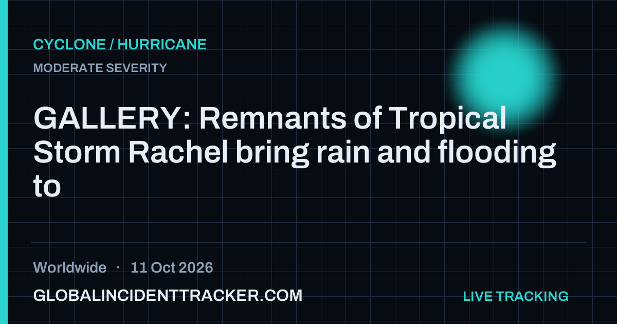 Cyclone / Hurricane incident in worldwide on 11 October 2026 — Global Incident Tracker report card