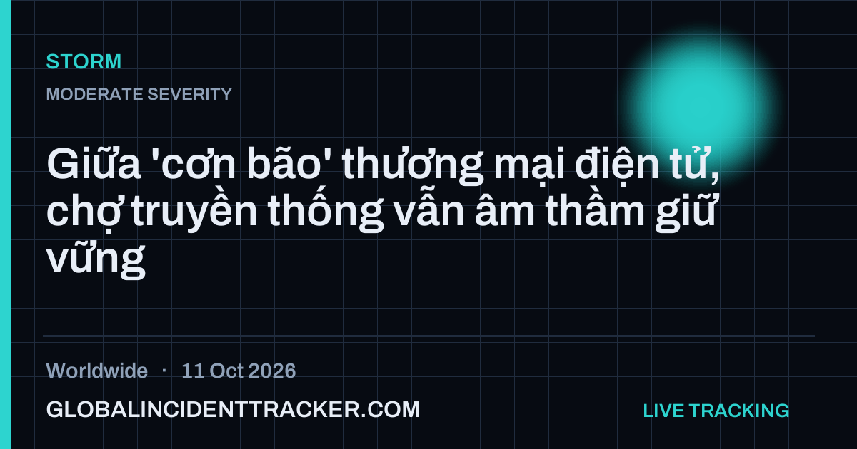 Storm incident in worldwide on 11 October 2026 — Global Incident Tracker report card
