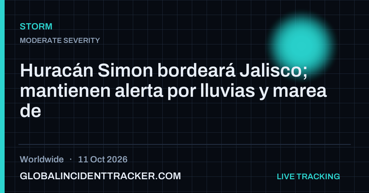 Storm incident in worldwide on 11 October 2026 — Global Incident Tracker report card