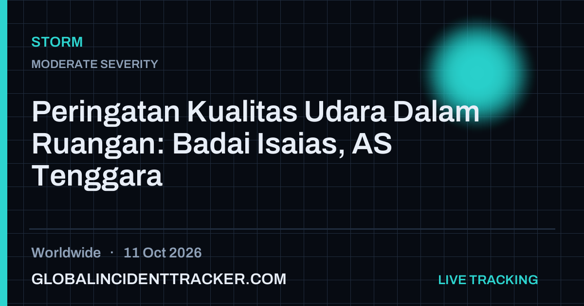 Storm incident in worldwide on 11 October 2026 — Global Incident Tracker report card