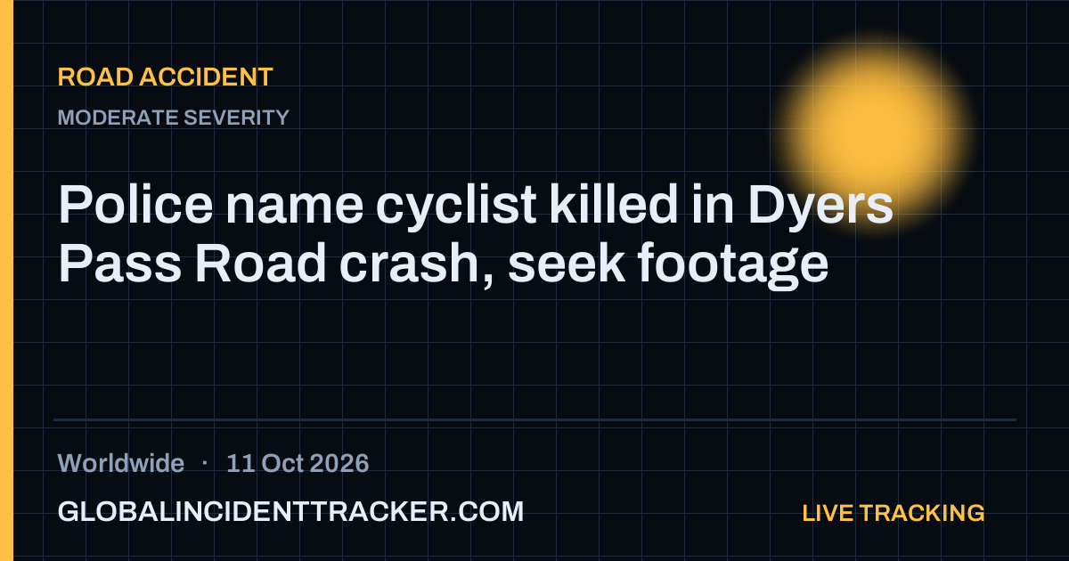 Road Accident incident in worldwide on 11 October 2026 — Global Incident Tracker report card