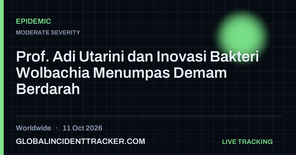 Epidemic incident in worldwide on 11 October 2026 — Global Incident Tracker report card