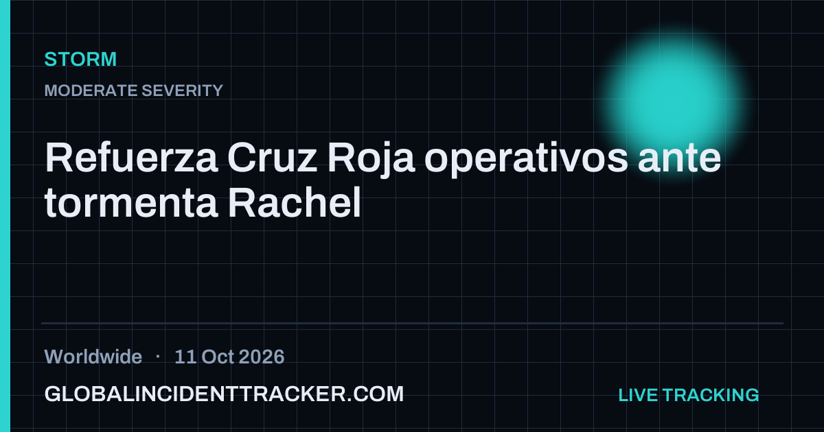 Storm incident in worldwide on 11 October 2026 — Global Incident Tracker report card