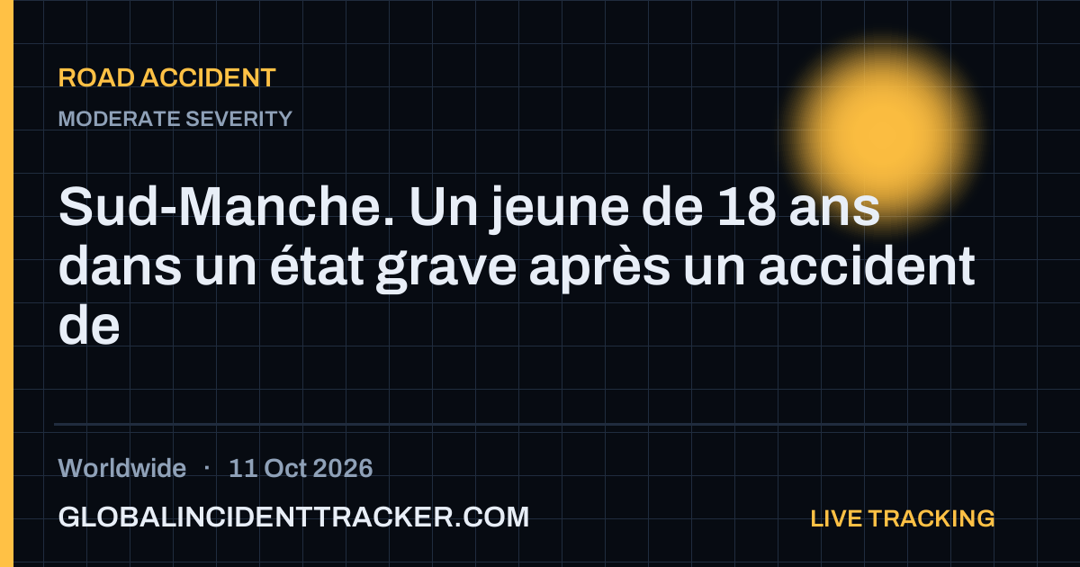 Road Accident incident in worldwide on 11 October 2026 — Global Incident Tracker report card