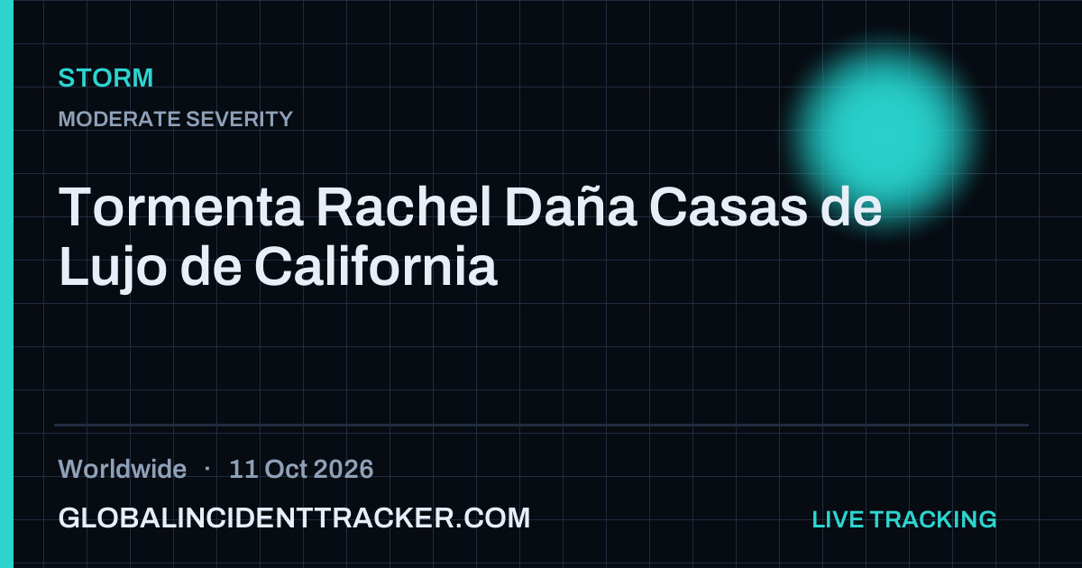 Storm incident in worldwide on 11 October 2026 — Global Incident Tracker report card