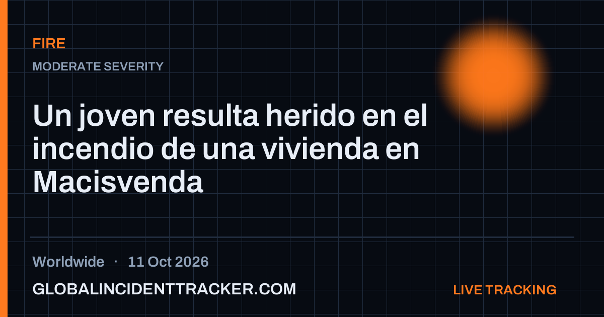Fire incident in worldwide on 11 October 2026 — Global Incident Tracker report card