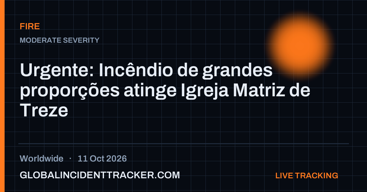 Fire incident in worldwide on 11 October 2026 — Global Incident Tracker report card