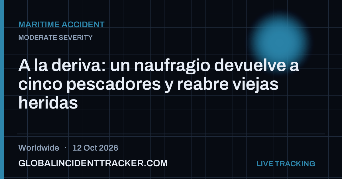 Maritime Accident incident in worldwide on 12 October 2026 — Global Incident Tracker report card