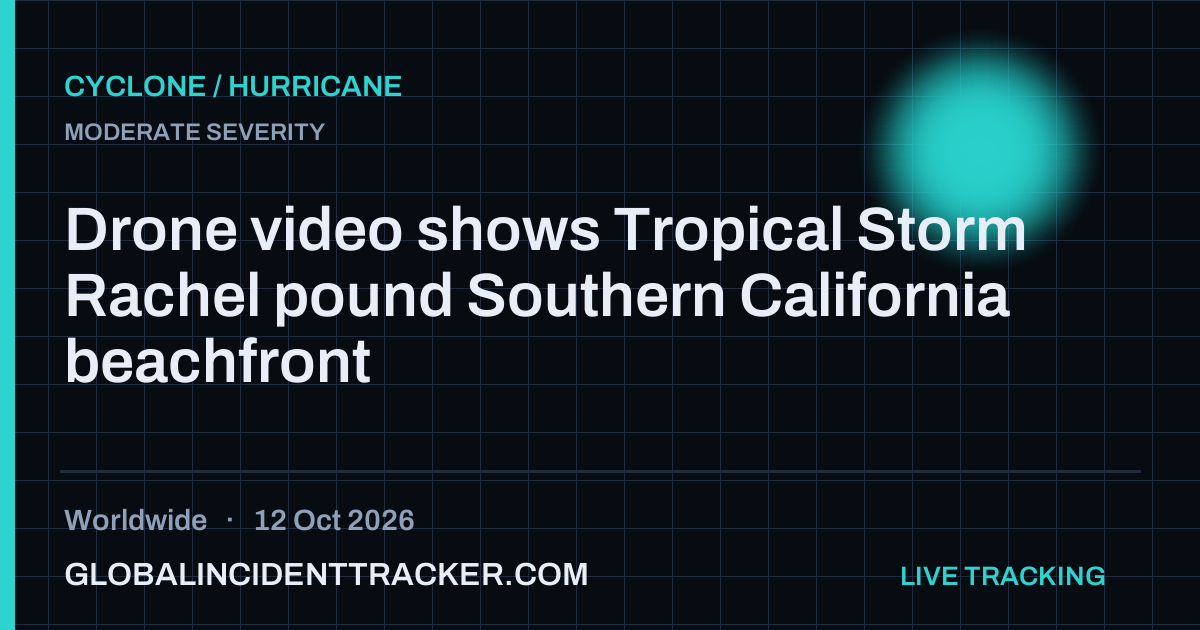 Cyclone / Hurricane incident in worldwide on 12 October 2026 — Global Incident Tracker report card