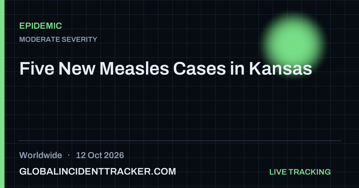 Epidemic incident in worldwide on 12 October 2026 — Global Incident Tracker report card