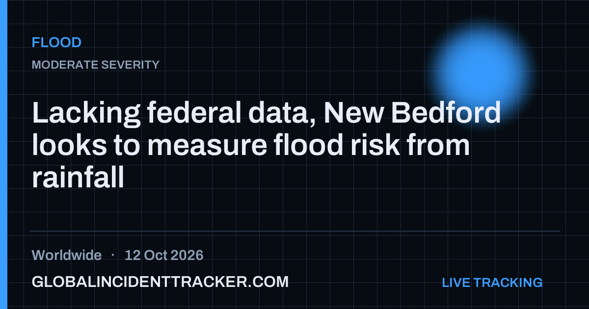 Flood incident in worldwide on 12 October 2026 — Global Incident Tracker report card