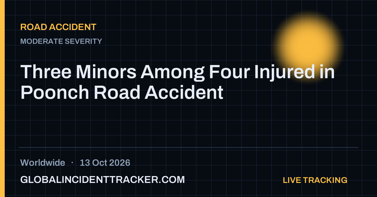 Road Accident incident in worldwide on 13 October 2026 — Global Incident Tracker report card