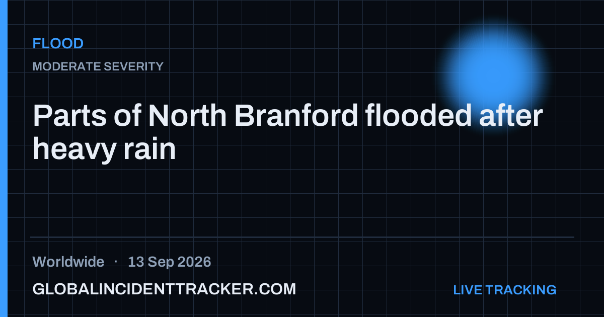 Flood incident in worldwide on 13 September 2026 — Global Incident Tracker report card
