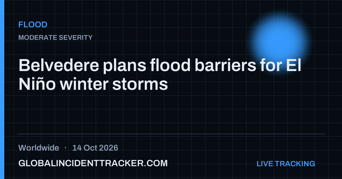 Flood incident in worldwide on 14 October 2026 — Global Incident Tracker report card