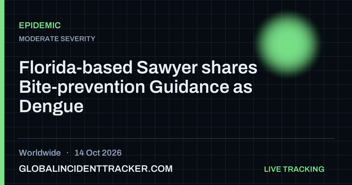 Epidemic incident in worldwide on 14 October 2026 — Global Incident Tracker report card