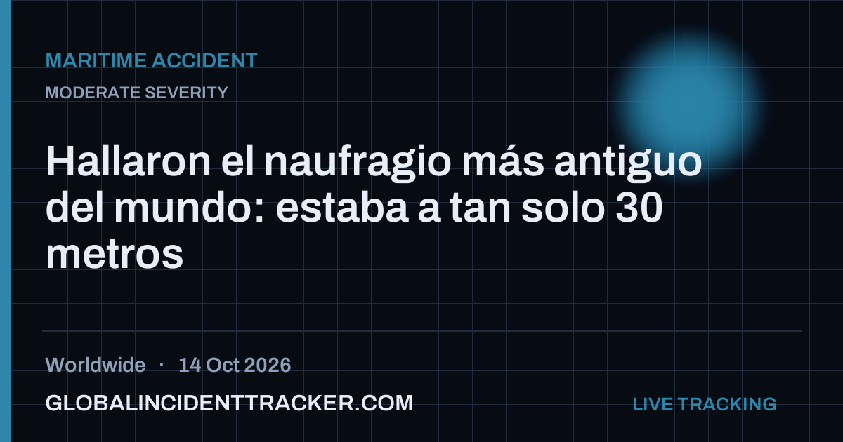 Maritime Accident incident in worldwide on 14 October 2026 — Global Incident Tracker report card