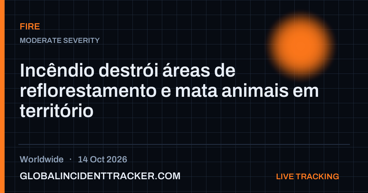 Fire incident in worldwide on 14 October 2026 — Global Incident Tracker report card