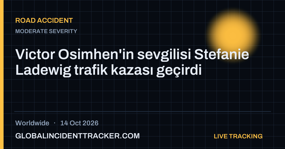 Road Accident incident in worldwide on 14 October 2026 — Global Incident Tracker report card