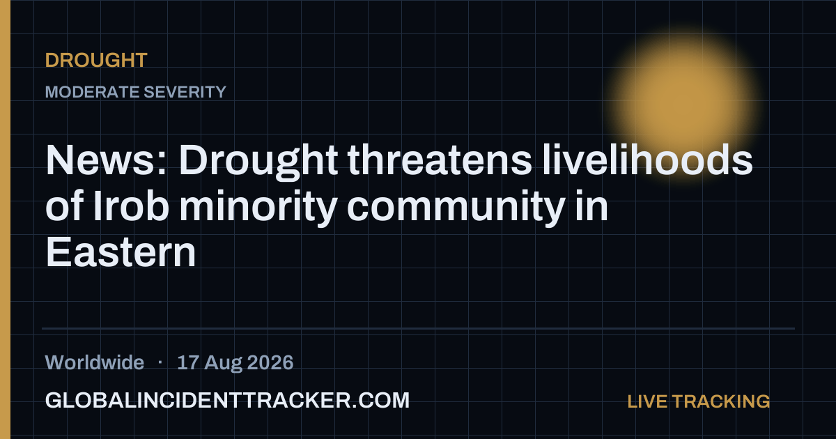Drought incident in worldwide on 17 August 2026 — Global Incident Tracker report card