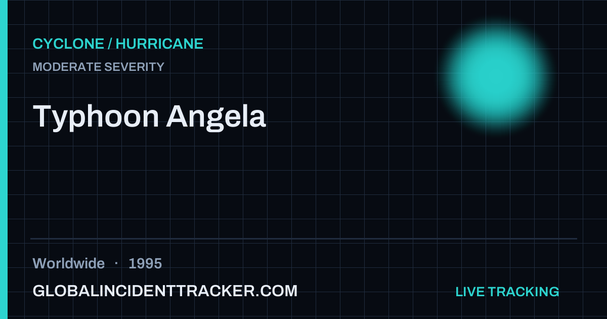 Typhoon Angela (1995) — Cyclone / Hurricane