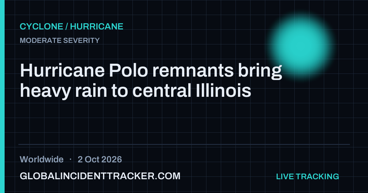 Cyclone / Hurricane incident in worldwide on 2 October 2026 — Global Incident Tracker report card