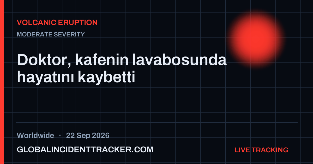 Volcanic Eruption incident in worldwide on 22 September 2026 — Global Incident Tracker report card