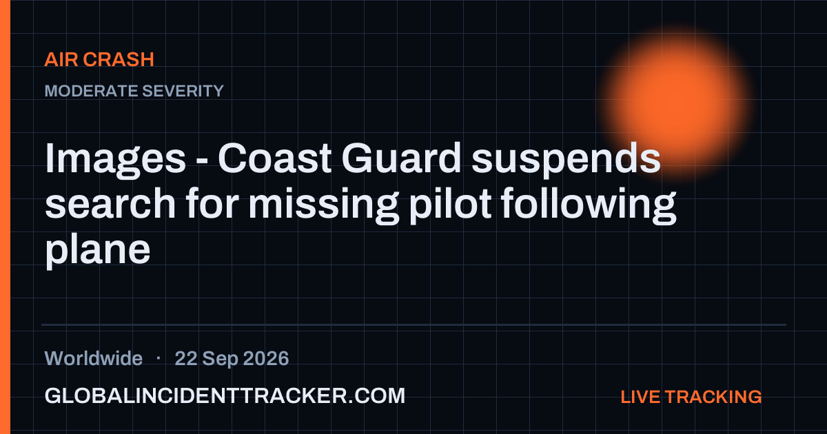 Air Crash incident in worldwide on 22 September 2026 — Global Incident Tracker report card