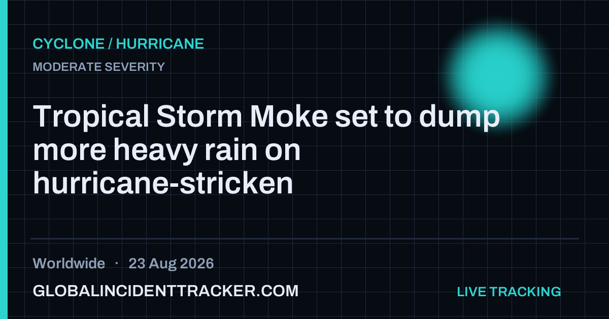 Cyclone / Hurricane incident in worldwide on 23 August 2026 — Global Incident Tracker report card