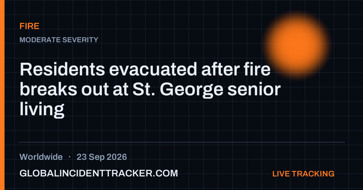Fire incident in worldwide on 23 September 2026 — Global Incident Tracker report card