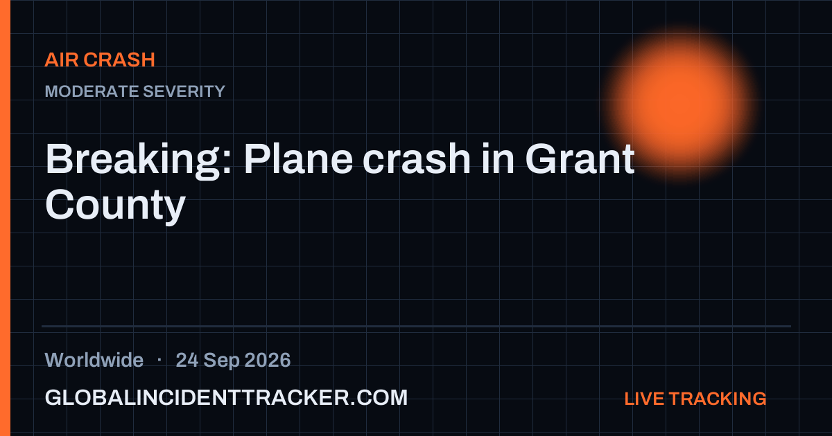 Air Crash incident in worldwide on 24 September 2026 — Global Incident Tracker report card