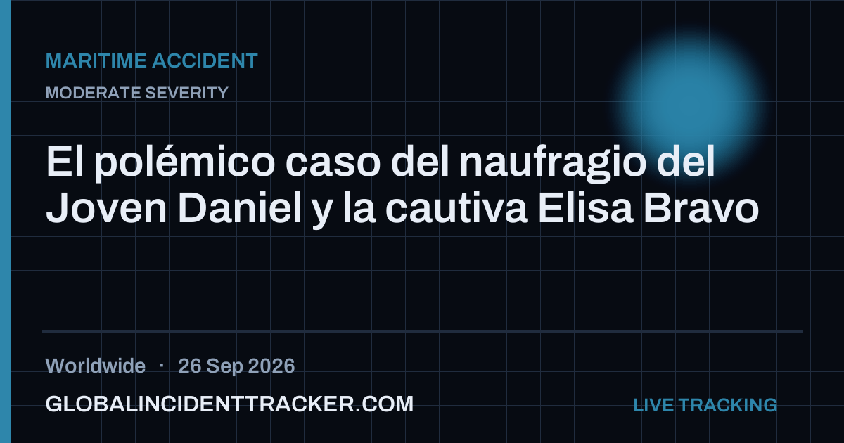 Maritime Accident incident in worldwide on 26 September 2026 — Global Incident Tracker report card
