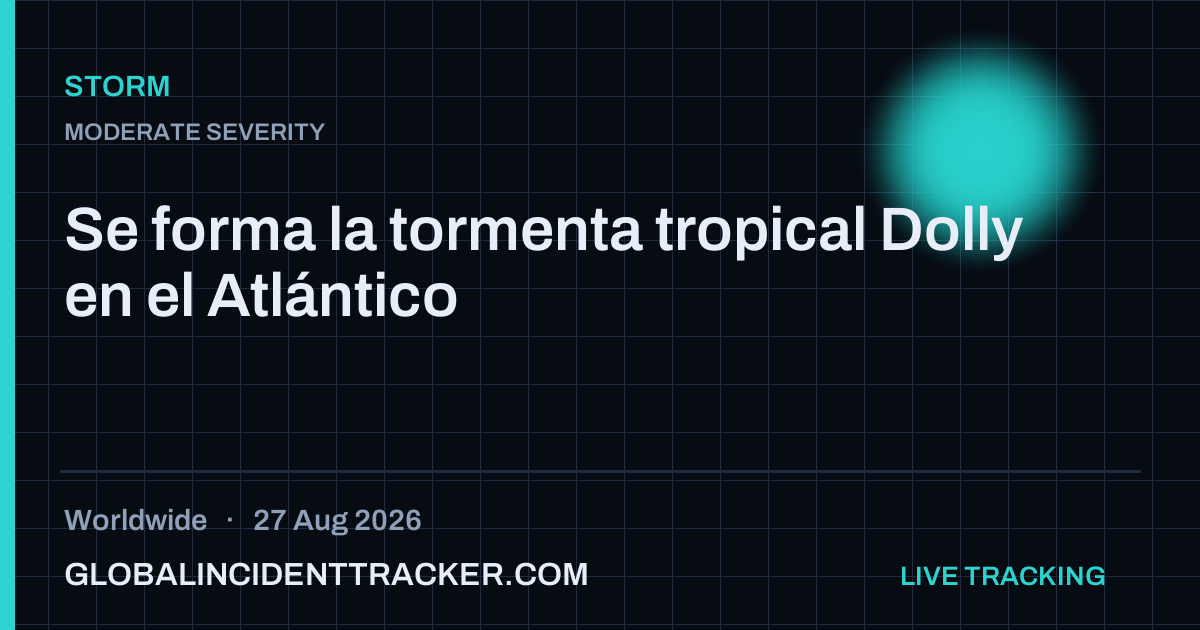 Storm incident in worldwide on 27 August 2026 — Global Incident Tracker report card