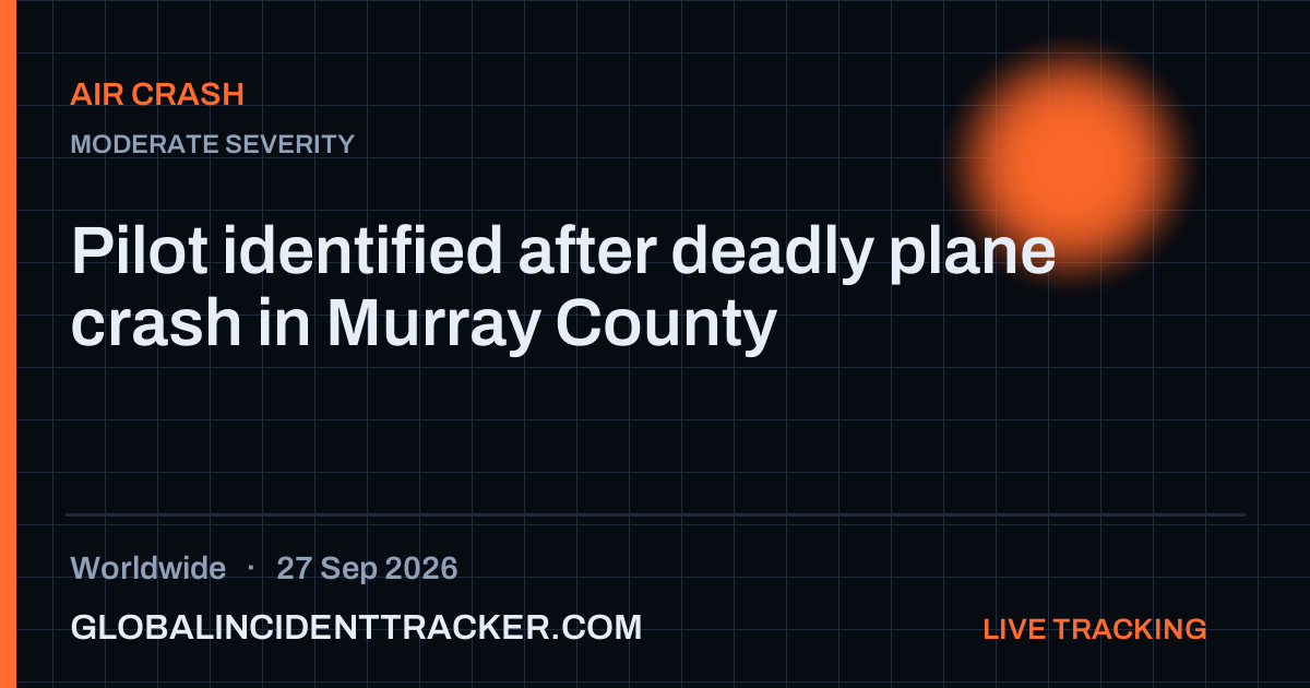 Air Crash incident in worldwide on 27 September 2026 — Global Incident Tracker report card