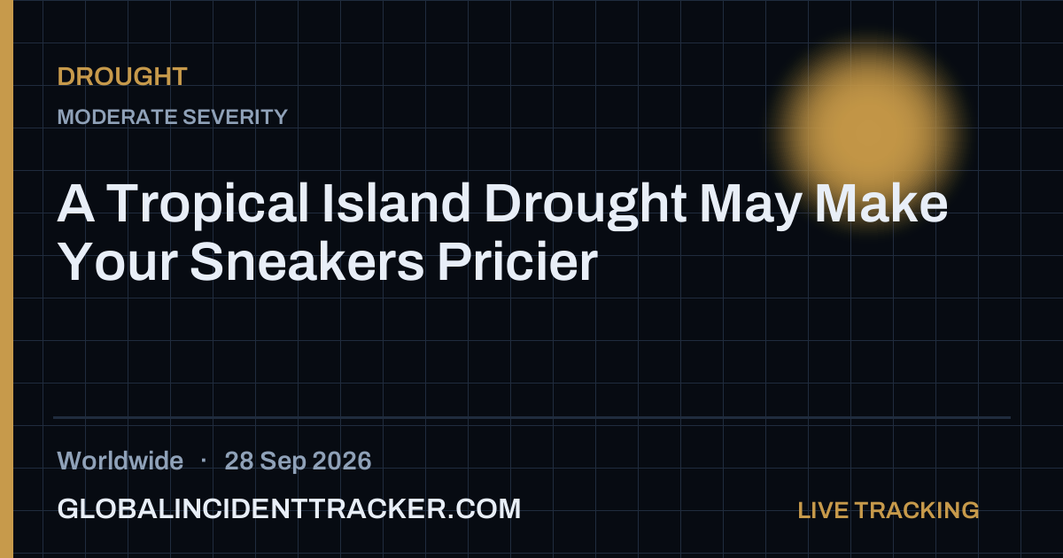 Drought incident in worldwide on 28 September 2026 — Global Incident Tracker report card