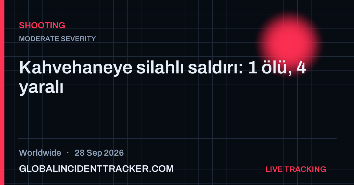 Shooting incident in worldwide on 28 September 2026 — Global Incident Tracker report card