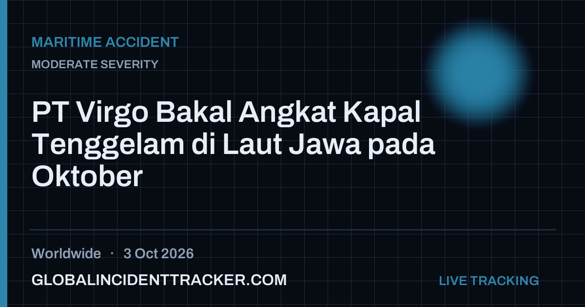Maritime Accident incident in worldwide on 3 October 2026 — Global Incident Tracker report card