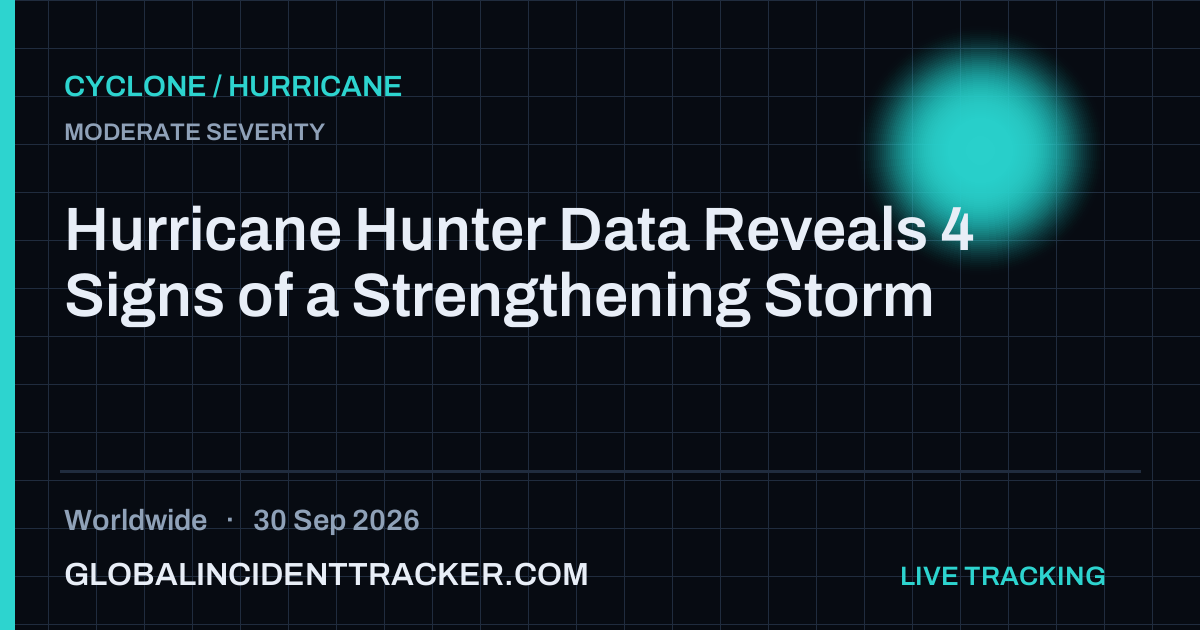 Cyclone / Hurricane incident in worldwide on 30 September 2026 — Global Incident Tracker report card