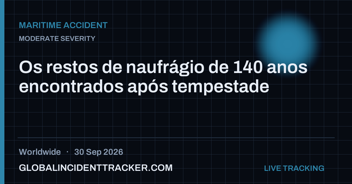 Maritime Accident incident in worldwide on 30 September 2026 — Global Incident Tracker report card