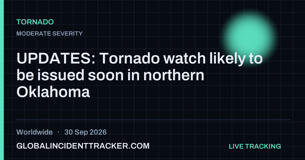 Tornado incident in worldwide on 30 September 2026 — Global Incident Tracker report card
