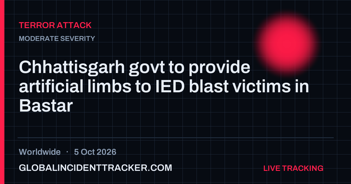 Terror Attack incident in worldwide on 5 October 2026 — Global Incident Tracker report card