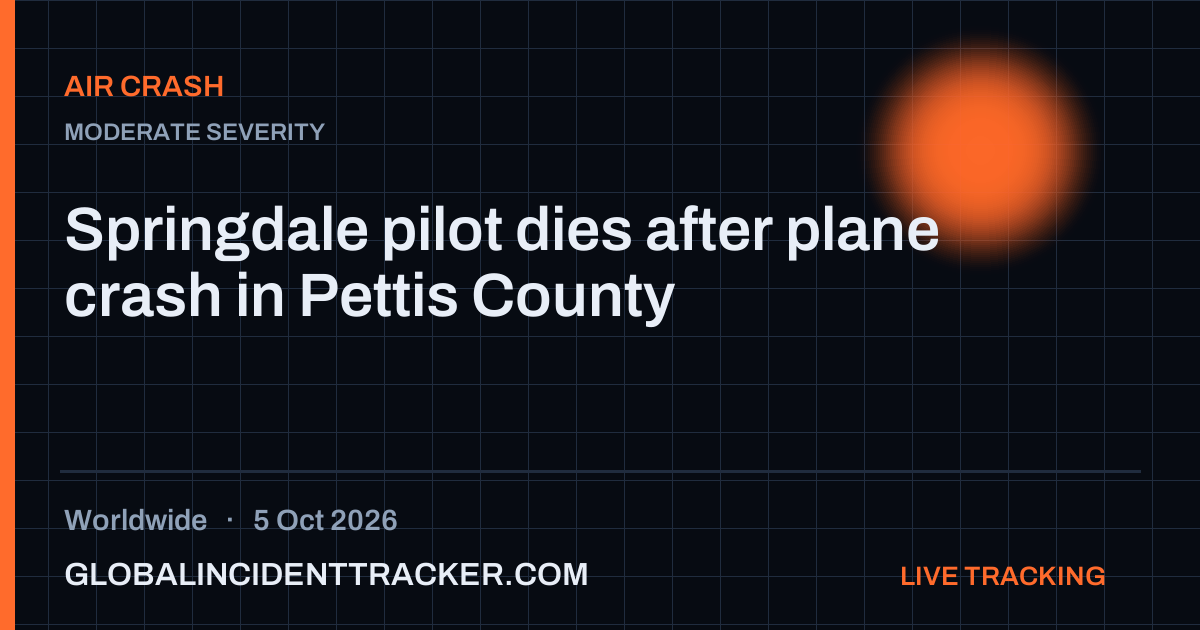 Air Crash incident in worldwide on 5 October 2026 — Global Incident Tracker report card