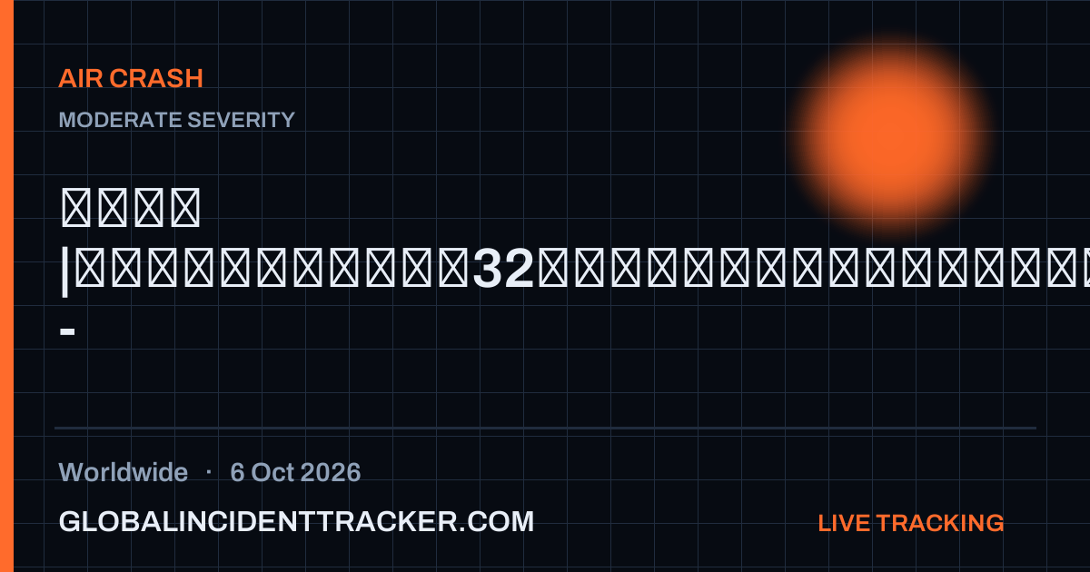 Air Crash incident in worldwide on 6 October 2026 — Global Incident Tracker report card