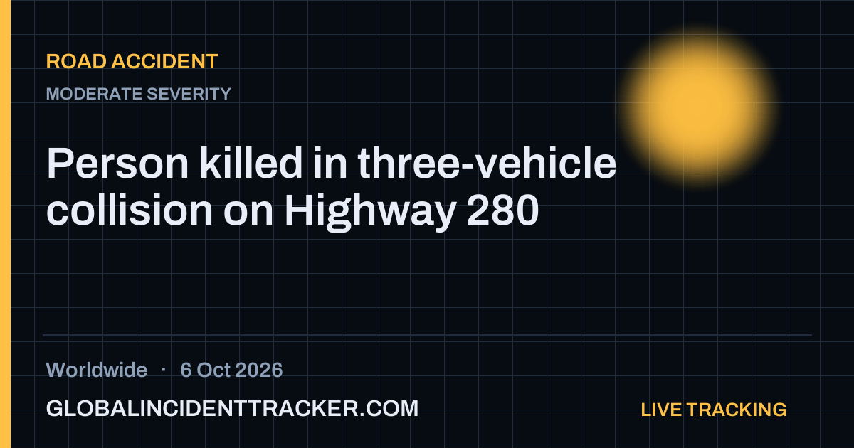 Road Accident incident in worldwide on 6 October 2026 — Global Incident Tracker report card