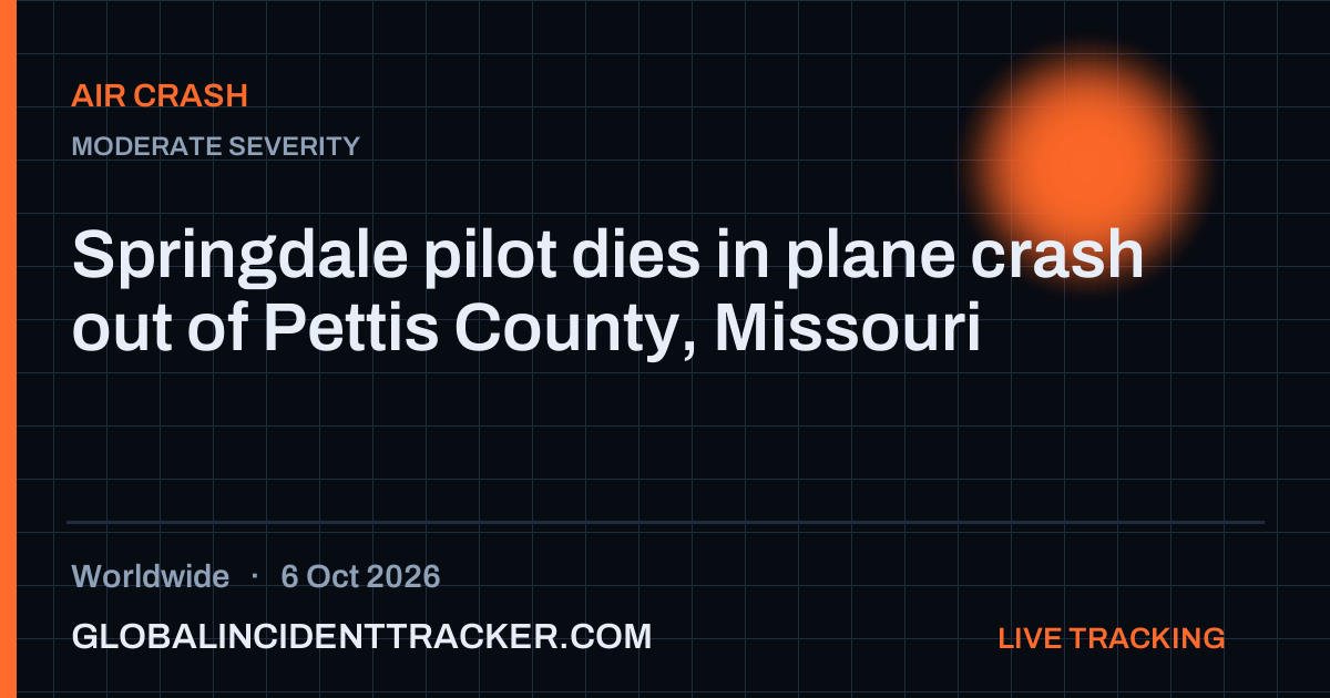 Air Crash incident in worldwide on 6 October 2026 — Global Incident Tracker report card