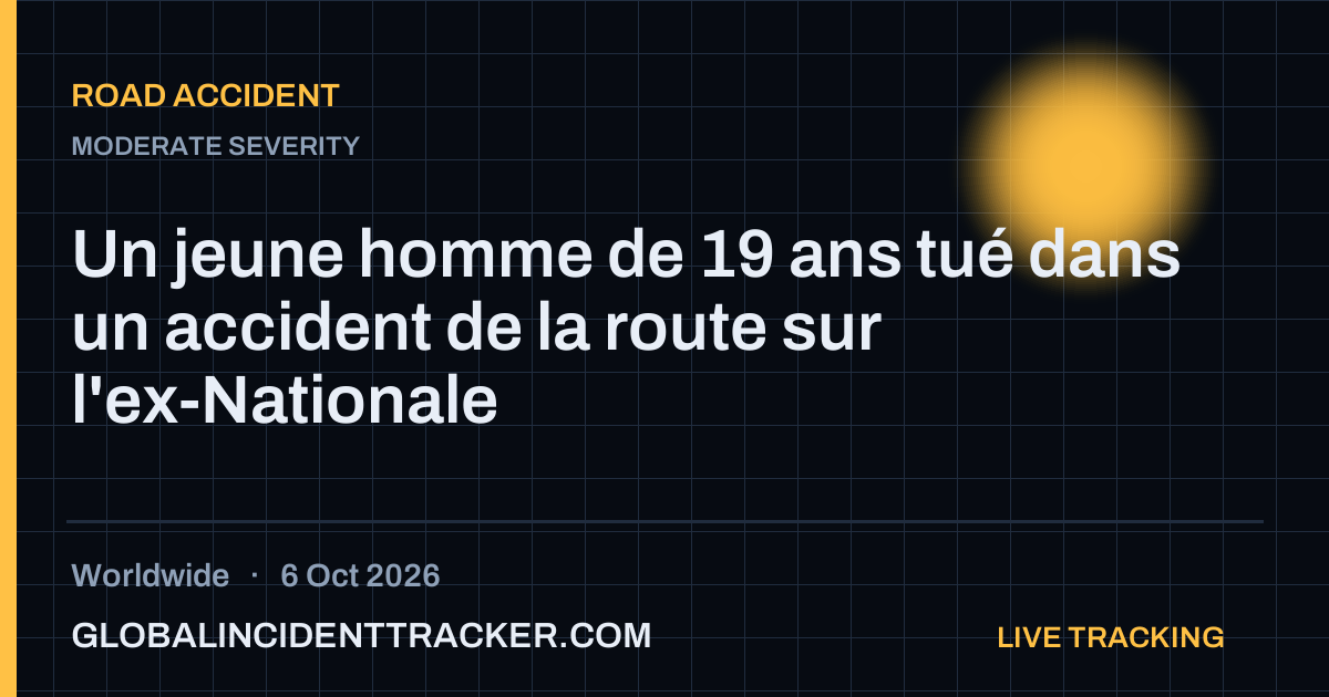 Road Accident incident in worldwide on 6 October 2026 — Global Incident Tracker report card