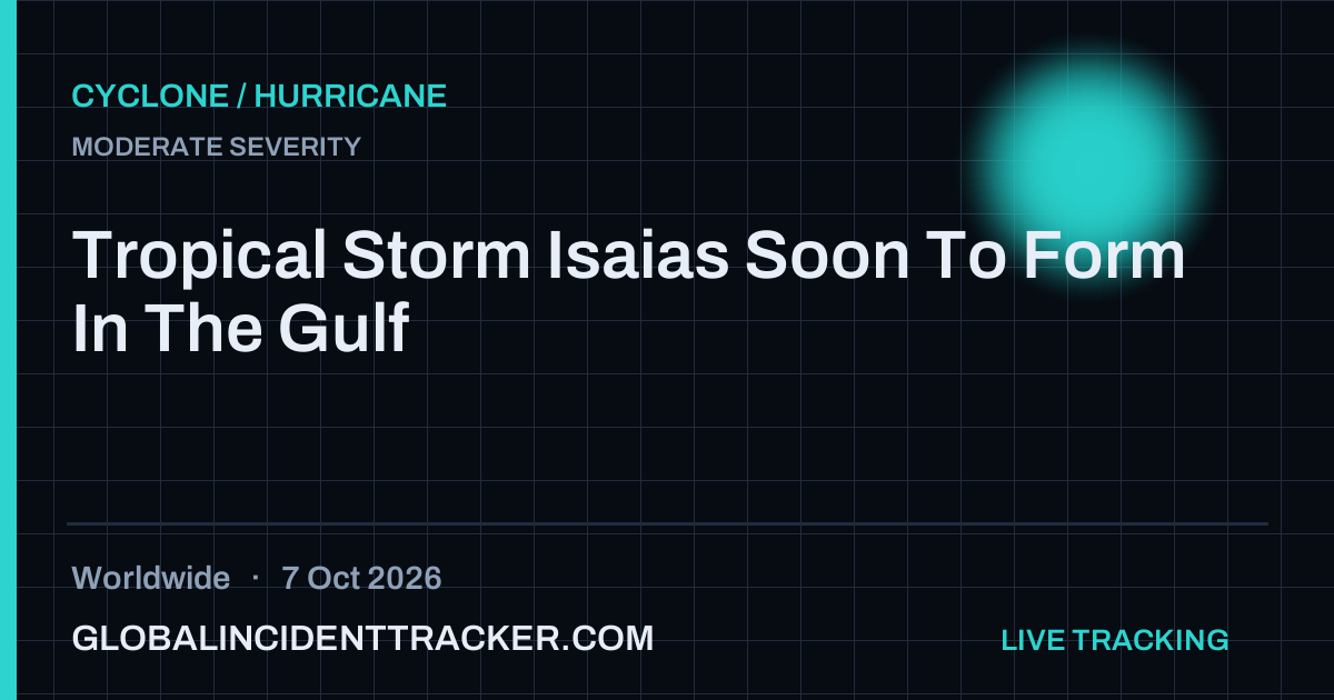 Cyclone / Hurricane incident in worldwide on 7 October 2026 — Global Incident Tracker report card